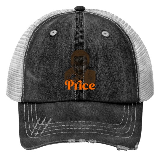 Discover Ray Price  Classic Country Profile Icon Tribute Print Trucker Hats
