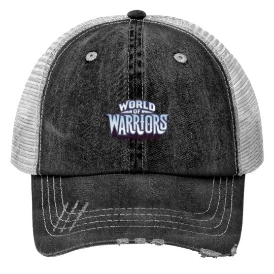 Discover World of Warriors Print Trucker Hats