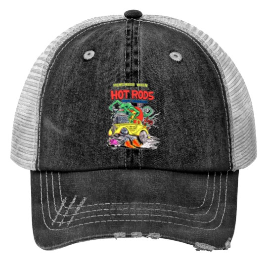 Discover Rare Vintage 1991s Rat Fink Hot Rods ROTH Print Trucker Hats