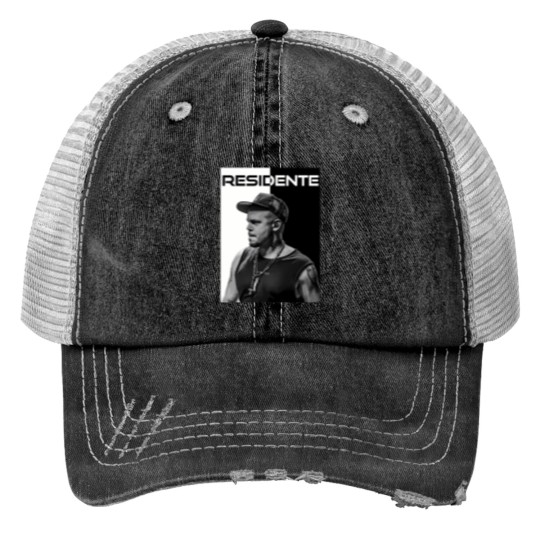 Discover Residente Calle 13 Rene Dog Spiced Print Trucker Hats