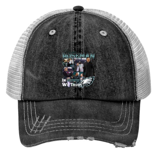 Discover Howie Roseman "In Howie We Trust" Print Trucker Hats