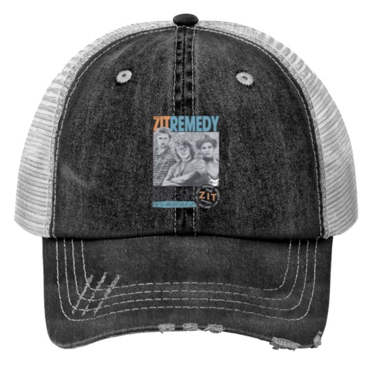 Discover Everybody Wants Soing - Zit Remedy Print Trucker Hats