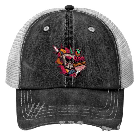 Discover Slashs Bandicoot Print Trucker Hats