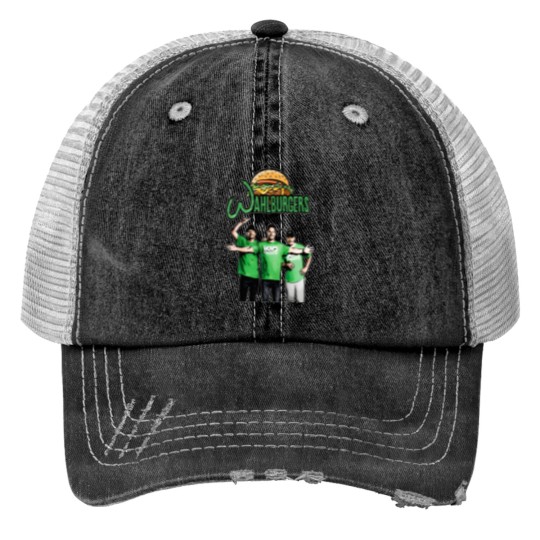 Discover Wahlburgers Print Trucker Hats