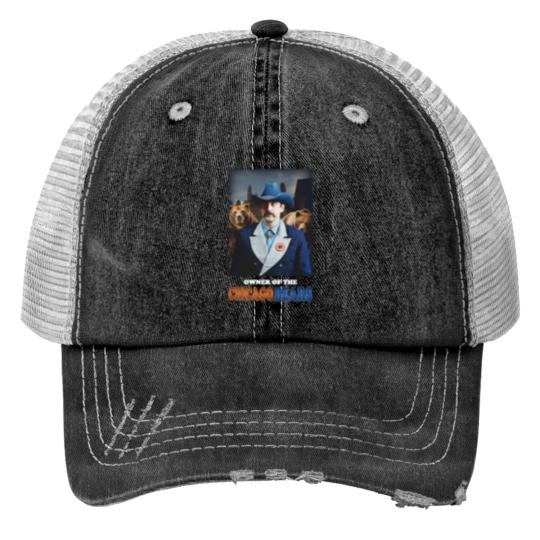 Discover Aaron Rodgers Chicago Bears Owner Print Trucker Hats
