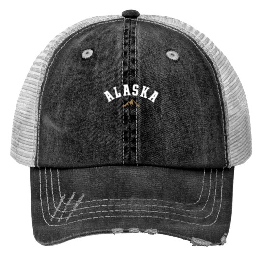 Discover Alaska Adventure Trucker Hats