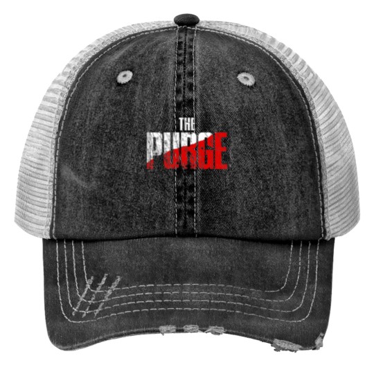 Discover The Purge Tv Series Print Trucker Hats
