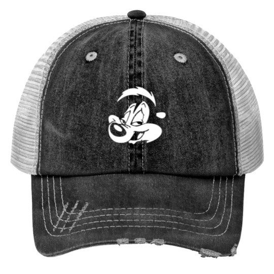 Discover Pepe Le Pew Print Trucker Hats