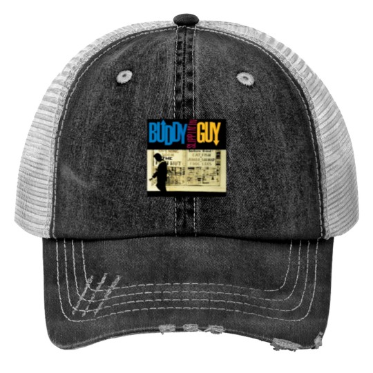 Discover Slippin' In Print Trucker Hats
