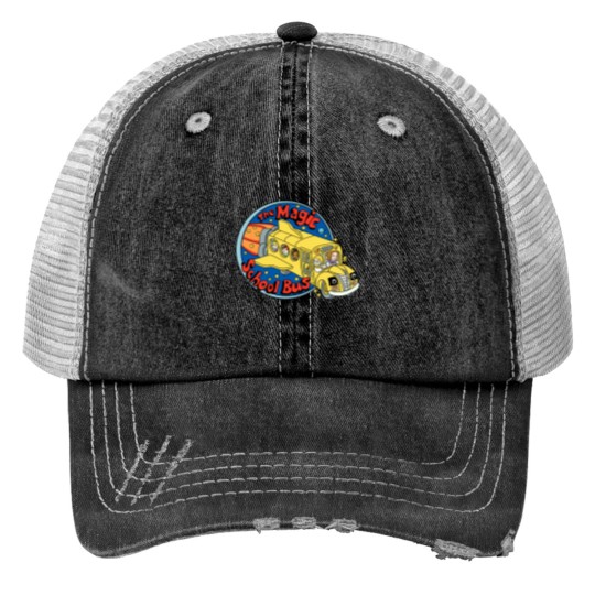 Discover The magic School Bus Print Trucker Hats