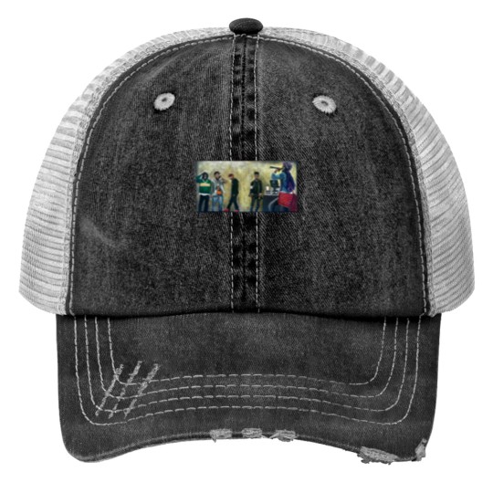 Discover 2016 FRESHMAN CYPHER Print Trucker Hats vintage rap Print Trucker Hats
