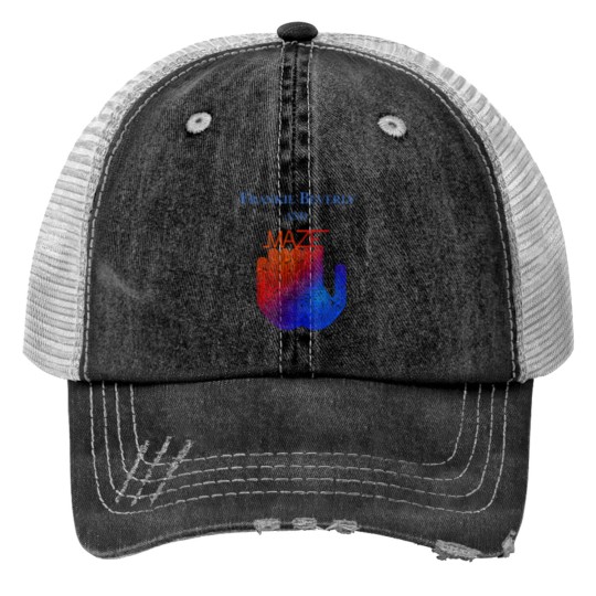Discover Frankie Beverly And Maze Print Trucker Hats
