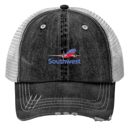 Discover Southwest Airlines Print Trucker Hats