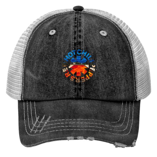 Discover Red Hot Chili Peppers Print Trucker Hats