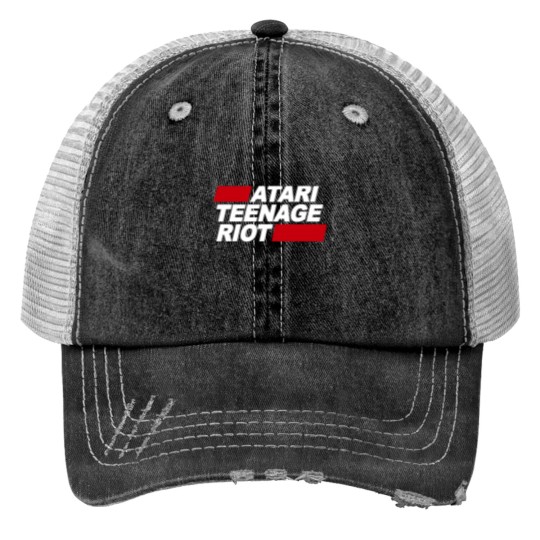 Discover ATARI-TEENAGE-RIOT Print Trucker Hats
