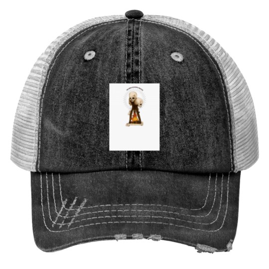 Discover No One Escapes Death Print Trucker Hats