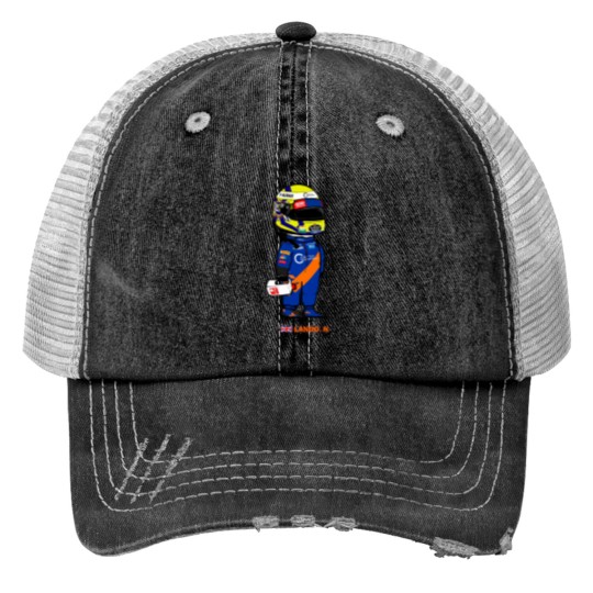 Discover Landos-Norris-And-The-Milk Print Trucker Hats