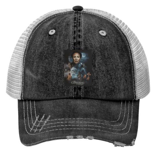 Discover The Conjuring Valak Horor Movies Print Trucker Hats