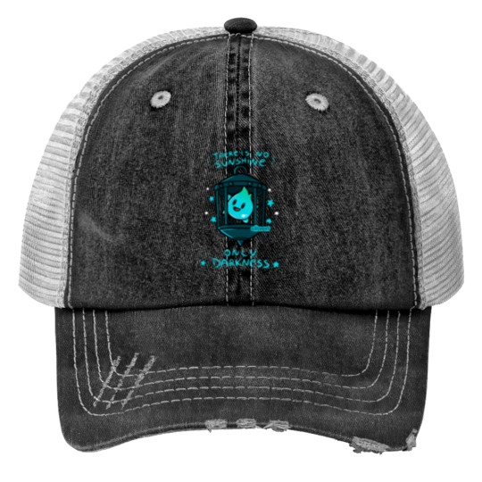 Discover Lumalees - There is no sunshine - only darkness Print Trucker Hats