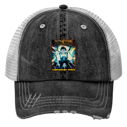 Discover Starlight Termination Shock Print Trucker Hats