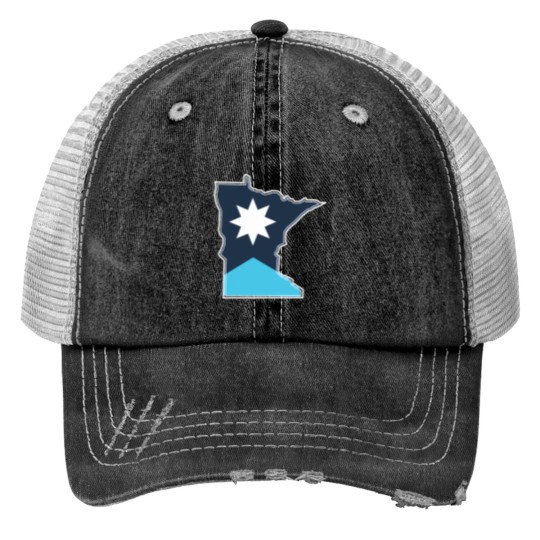 Discover new flag minnesota 2024 Print Trucker Hats