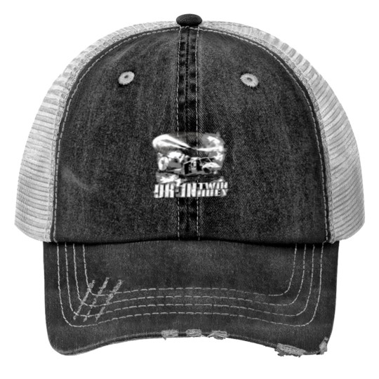 Discover Uh-1N Twin Huey Print Trucker Hats