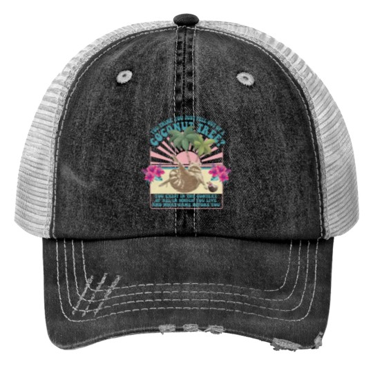 Discover You Think You Just Fall Out Of A Coconut Tree Print Trucker Hats,  Kamala 2024 Print Trucker Hats, Kamala Harris Print Trucker Hats
