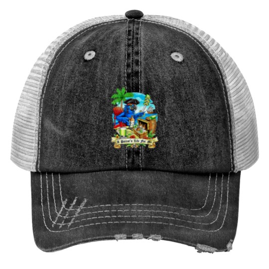 Discover Jimmy Buffett Print Trucker Hats In Memory of Jimmy Buffett Margaritaville Print Trucker Hats