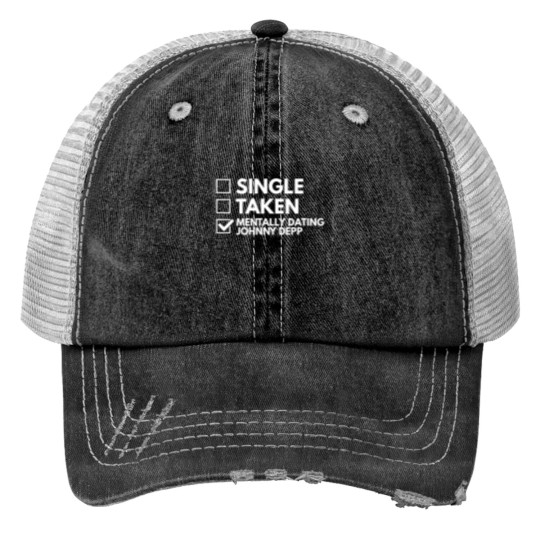 Discover Johnny Depp Print Trucker Hats, dating Johnny Depp