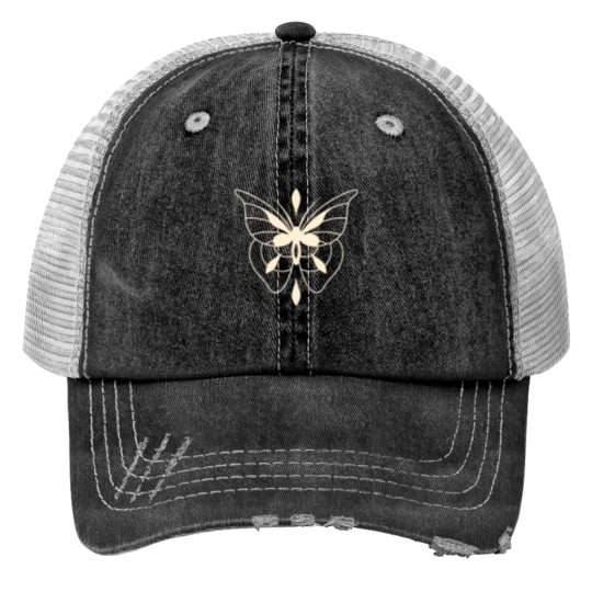 Discover Butterfly  Butterfly  181 Print Trucker Hats