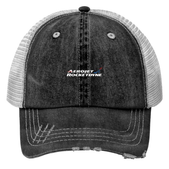 Discover Aerojet Rocketdyne Print Trucker Hats