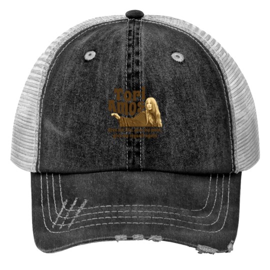 Discover Tori Amos - Tori Amos - Print Trucker Hats