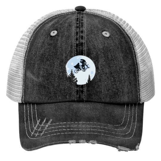 Discover Xenomorphs E -T Print Trucker Hats