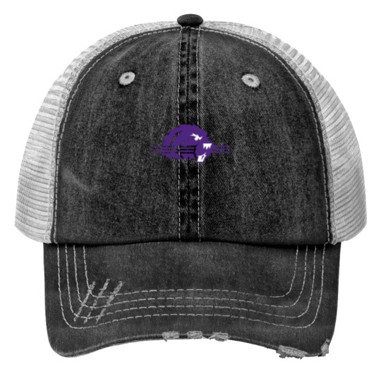 Discover College of Bluffton Beavers Athletic Print Trucker Hats