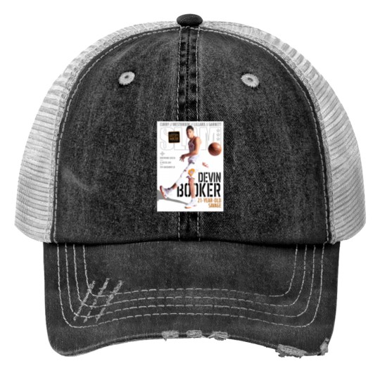 Discover Devin Booker SLAM Poster Print Trucker Hats, Devin Booker Magazine Print Trucker Hats