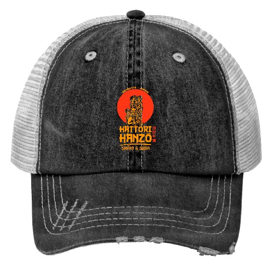 Discover Cult Movie Kill Bill Hattori Hanzo - Unisex Fashion Print Trucker Hats