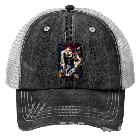 Discover abstracts marilyns Print Trucker Hats