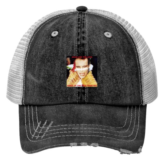 Discover Adam and the Ants – Kings of the Wild Frontier Print Trucker Hats
