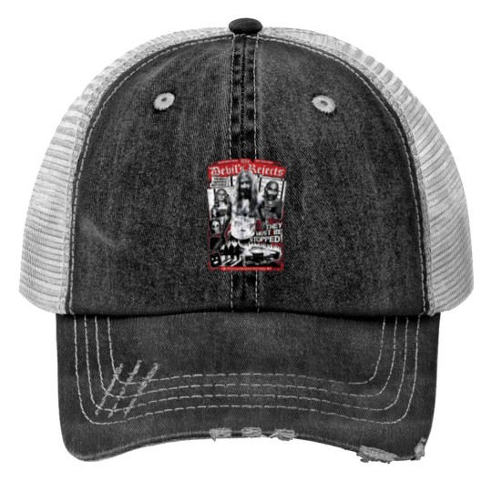 Discover The Devils Rejects Classic Print Trucker Hats