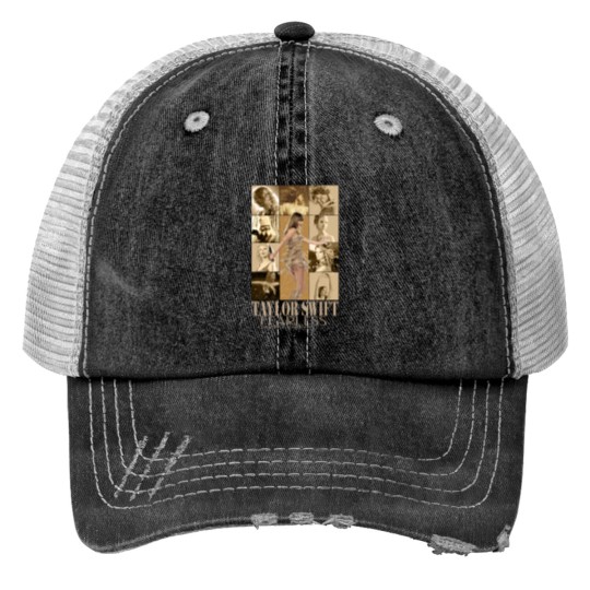 Discover Vintage 90s Style Taylor Fearless Print Trucker Hat