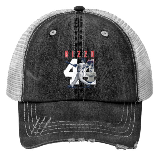 Discover Anthony Rizzo Number & Portrait Print Trucker Hats - Apparel