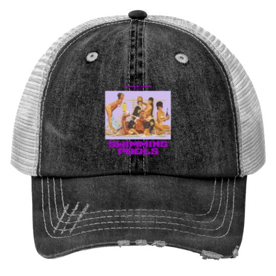 Discover Kendrick Lamar Inspired Swimming Pools Graphic Print Trucker Hats