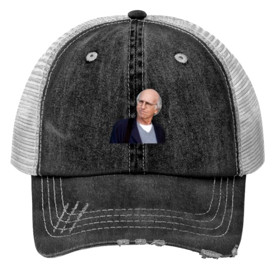 Discover Larry David Print Trucker Hats