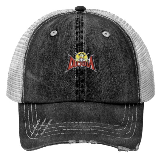 Discover Count Duckula logo  Count Duckula logo Print Trucker Hats