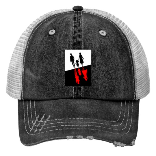 Discover Minimalist Anime Art Spy Family Print Trucker Hats
