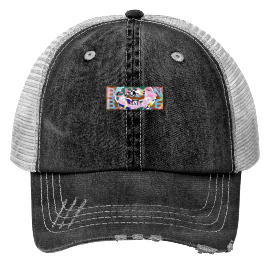 Discover Benson Boone -Sugar Sweet x Before You Classic Print Trucker Hats