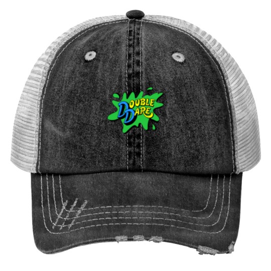 Discover Double Dare Print Trucker Hats