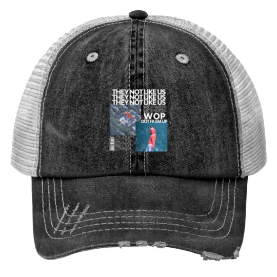 Discover Kendrick Lamar Print Trucker Hats