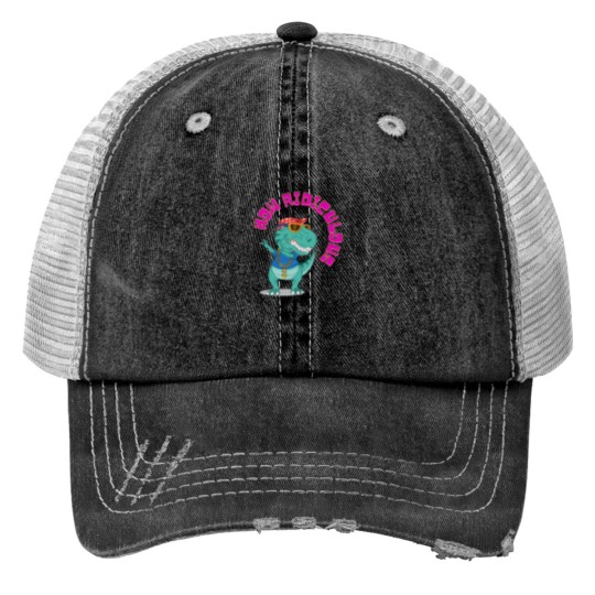 Discover How ridiculous , dinosaur ,ridiculous Print Trucker Hats
