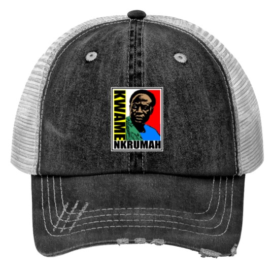 Discover Kwame Nkrumah | Classic Print Trucker Hats
